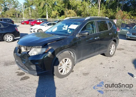 2016 Nissan Rogue Sv from USA, damaged, VIN KNMAT2MV1GP676939